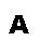 Ukrainian alphabet letter a