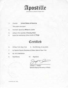 apostille york texas jersey request