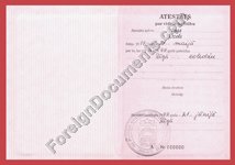 Latvian High School Diploma Certified Translation