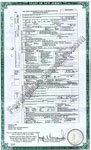 Birth certificate translated English to Russian, issued in New Jersey USA