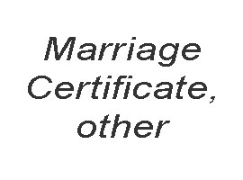 Marriage certificate transation. Free qoute