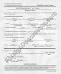 Name Change Certificate, USA, Translation into Russian, Ukrainian