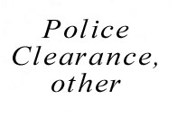 Police Clearance Translation