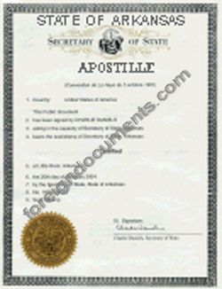 Arkansas Apostille services